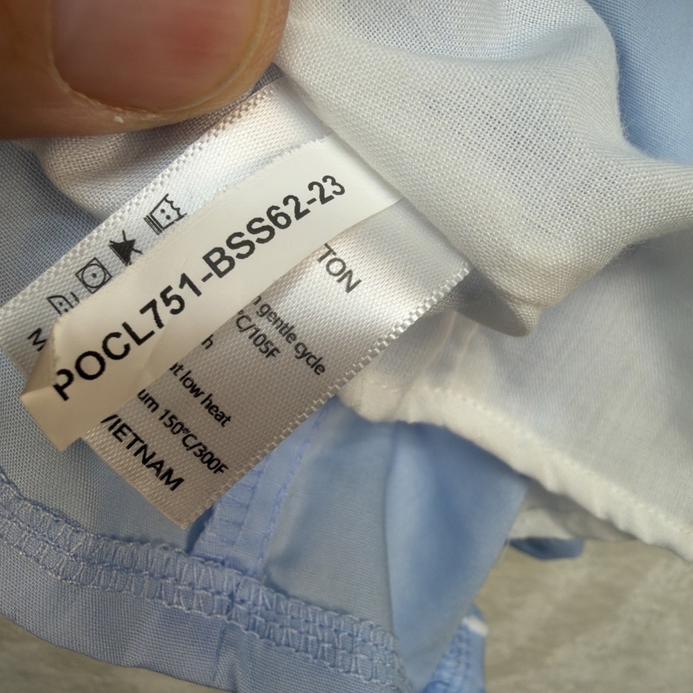 Cecil & Lou Smocked Dress Blue White Peter Pan Collar Girls 5T Boutique - Picture 7 of 9